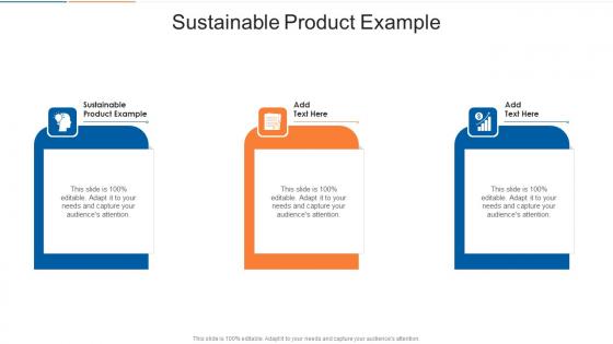 Sustainable Product Example In Powerpoint And Google Slides Cpb