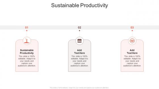 Sustainable Productivity In Powerpoint And Google Slides Cpb
