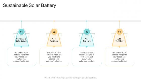 Sustainable Solar Battery In Powerpoint And Google Slides Cpb