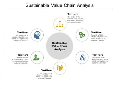 Sustainable value chain analysis ppt powerpoint presentation styles maker cpb