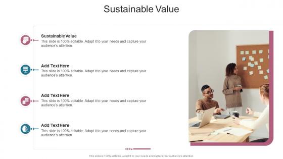 Sustainable Value In Powerpoint And Google Slides Cpb