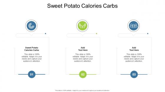 Sweet Potato Calories Carbs In Powerpoint And Google Slides Cpb
