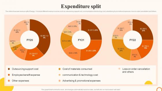 Swiggy Company Profile Expenditure Split Ppt Inspiration CP SS