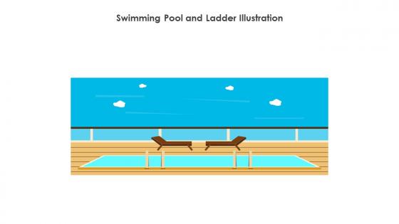 Swimming Pool And Ladder Illustration