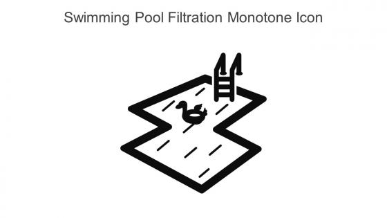 Swimming Pool Filtration Monotone Icon In Powerpoint Pptx Png And Editable Eps Format