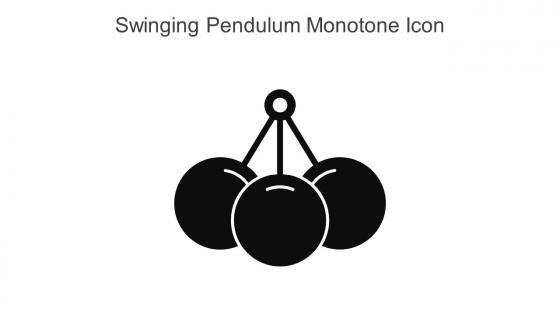Swinging Pendulum Monotone Icon In Powerpoint Pptx Png And Editable Eps Format