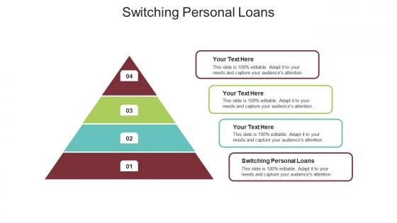 Switching personal loans ppt powerpoint presentation icon graphic images cpb