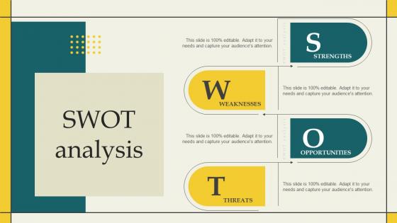 SWOT Analysis Developing Branding Strategies To Overcome Fierce Competition Branding SS V