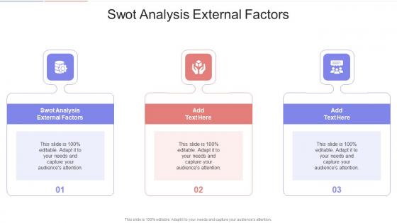 Swot Analysis External Factors In Powerpoint And Google Slides Cpb