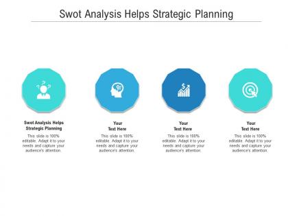 Swot analysis helps strategic planning ppt powerpoint presentation pictures infographics cpb