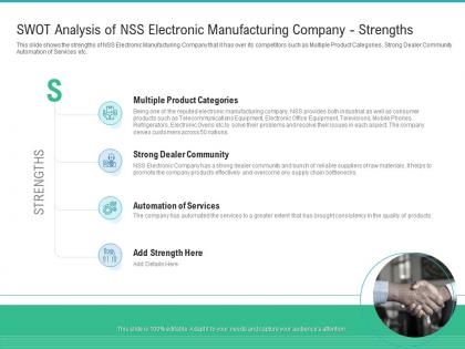 Swot analysis nss electronic manufacturing company strategies improve skilled labor shortage company