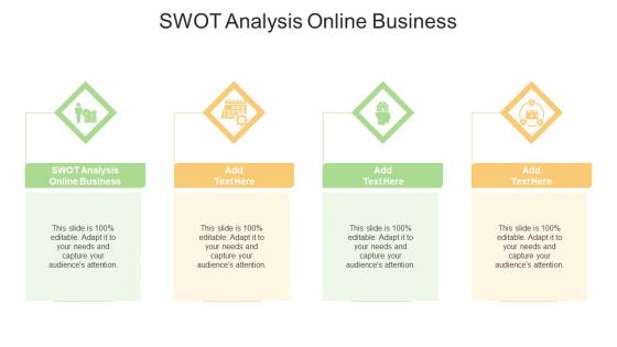 Swot Analysis Online Business In Powerpoint And Google Slides Cpb
