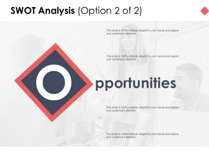 Swot analysis opportunities d201 ppt powerpoint presentation ideas vector