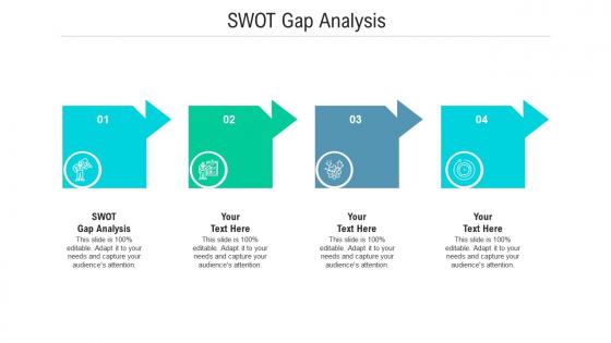Swot gap analysis ppt powerpoint presentation icon show cpb