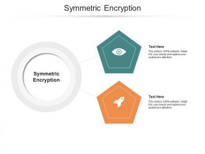 Symmetric encryption ppt powerpoint presentation infographic template example file cpb