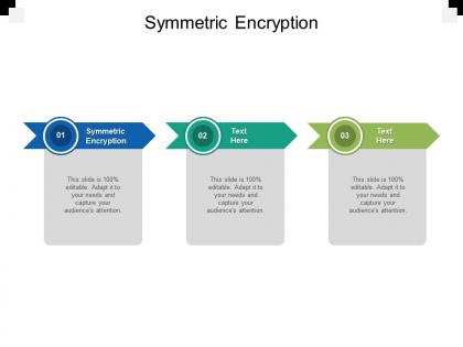 Symmetric encryption ppt powerpoint presentation outline format cpb
