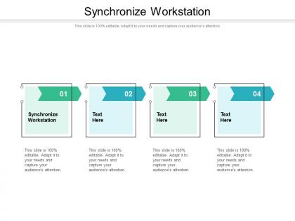 Synchronize workstation ppt powerpoint presentation ideas grid cpb