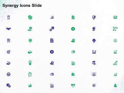 Synergy icons slide ppt powerpoint presentation slides background designs