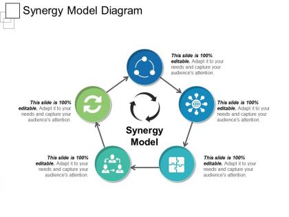 Synergy model diagram ppt sample presentations