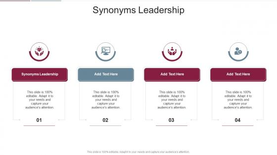 Synonyms Leadership In Powerpoint And Google Slides Cpb