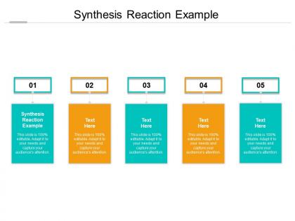 Synthesis reaction example ppt powerpoint presentation layouts ideas cpb