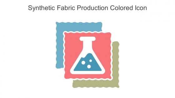 Synthetic Fabric Production Colored Icon In Powerpoint Pptx Png And Editable Eps Format