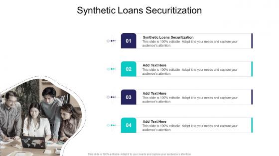 Synthetic Loans Securitization In Powerpoint And Google Slides Cpb