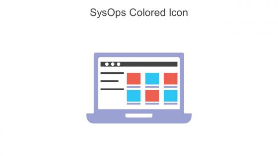 Sysops Colored Icon In Powerpoint Pptx Png And Editable Eps Format