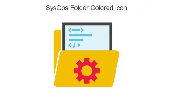 Sysops Folder Colored Icon In Powerpoint Pptx Png And Editable Eps Format