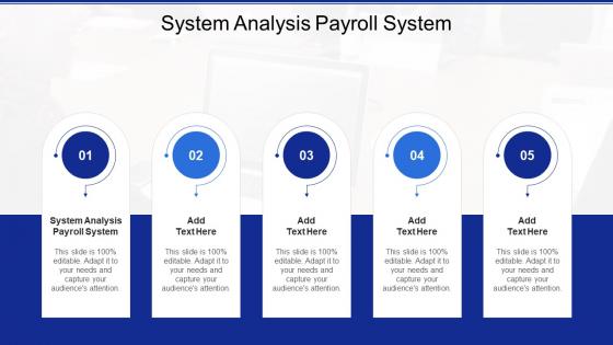 System Analysis Payroll System In Powerpoint And Google Slides Cpb