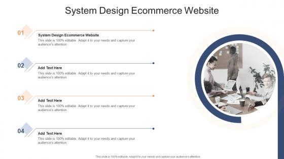 System Design Ecommerce Website In Powerpoint And Google Slides Cpb