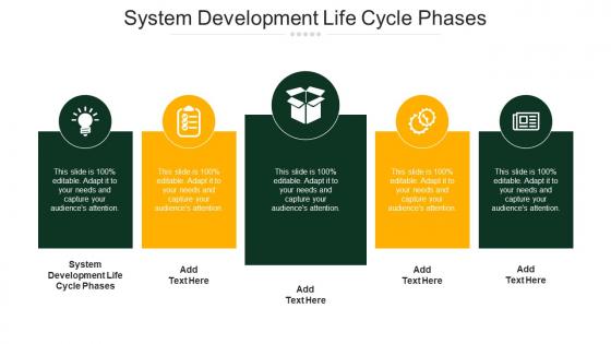 System Development Life Cycle Phases Ppt Powerpoint Presentation Icon Graphics Cpb