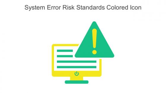 System Error Risk Standards Colored Icon In Powerpoint Pptx Png And Editable Eps Format