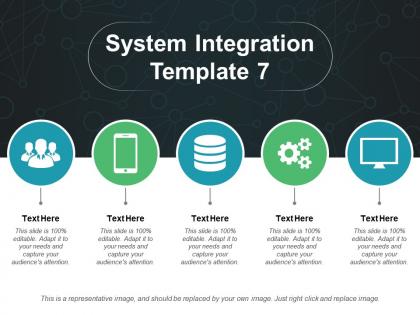 System integration ppt slides graphics template