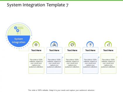 System integration template ppt model example file