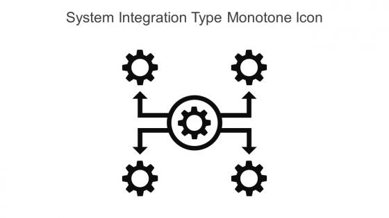 System Integration Type Monotone Icon In Powerpoint Pptx Png And Editable Eps Format