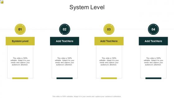 System Level In Powerpoint And Google Slides Cpb
