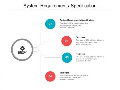 System requirements specification ppt powerpoint presentation styles format cpb