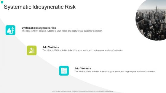 Systematic Idiosyncratic Risk In Powerpoint And Google Slides Cpb