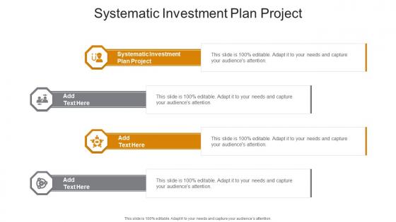 Systematic Investment Plan Project In Powerpoint And Google Slides Cpb