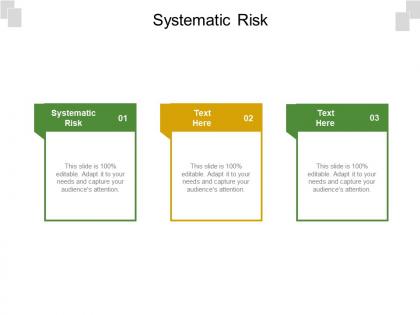 Systematic risk ppt powerpoint presentation icon styles cpb