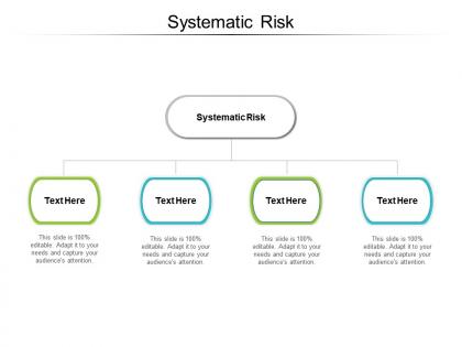 Systematic risk ppt powerpoint presentation professional background image cpb