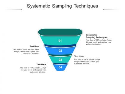 Systematic sampling techniques ppt powerpoint presentation gallery pictures cpb