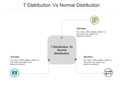 T distribution vs normal distribution ppt powerpoint samples cpb