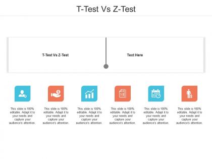T test vs z test ppt powerpoint presentation portfolio designs cpb