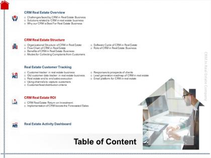 Table of content tracking l1843 ppt powerpoint presentation slides guide
