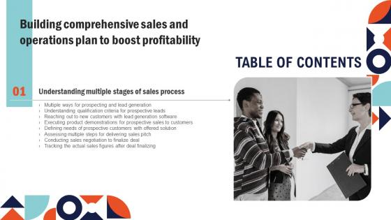 Table Of Contents Building Comprehensive Sales And Operations Mkt Ss
