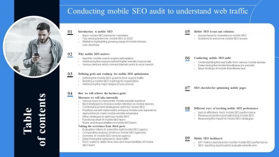 Table Of Contents Conducting Mobile SEO Audit To Understand Web Traffic