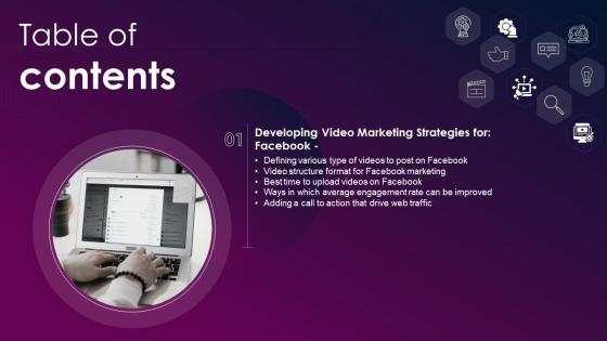 Table Of Contents Implementing Video Marketing Strategies