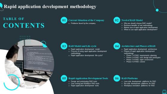 Table Of Contents Rapid Application Development Methodology